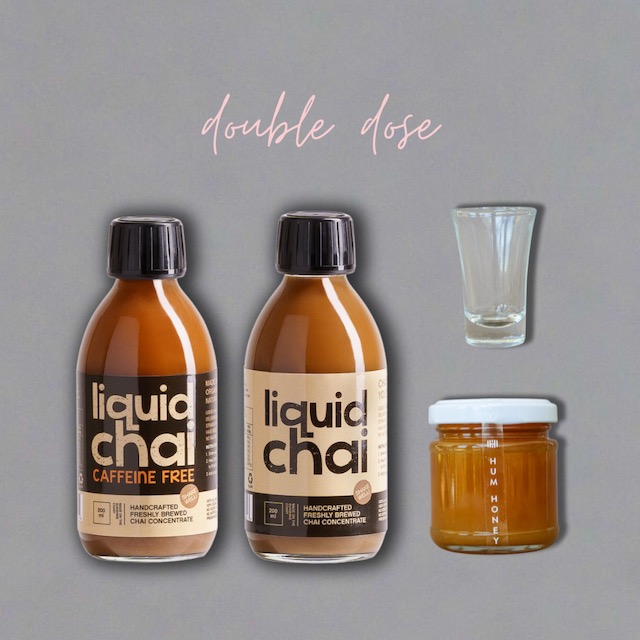 double dose starter pack liquid chai